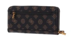 Guess Alva SLG Zip Around Wallet L Brown Logo -Guess Verkaufsgeschäft GUESS Geldboerse Alva SLG Zip Around Wallet L Brown Logo 304934 2