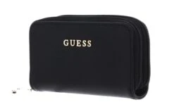 Guess Double Zip Mini Wallet Black