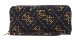 Guess Eco Brenton SLG Large Zip Around Brown Logo -Guess Verkaufsgeschäft GUESS Geldboerse Eco Brenton SLG Large Zip Around Brown Logo 314638 2