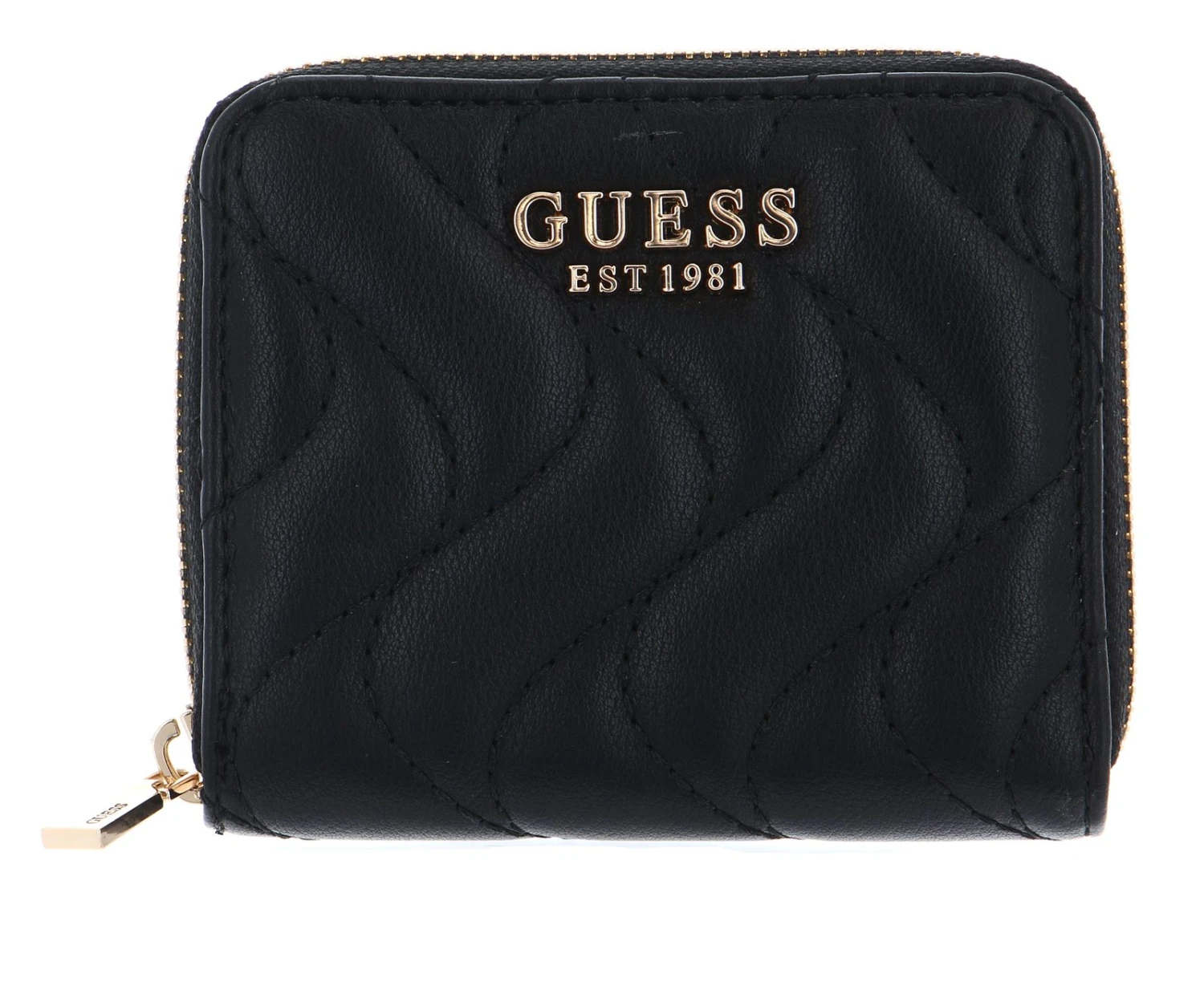 Guess Eco Mai SLG Small Zip Around Wallet Black 3 Guess Eco Mai SLG Small Zip Around Wallet Black – Bild 3