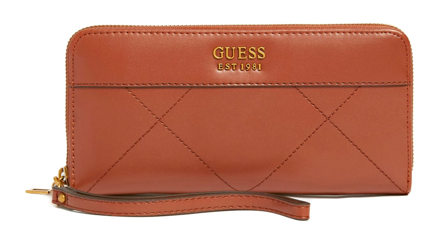 Guess Katey Large Zip Around Whiskey 1 Guess Katey Large Zip Around Whiskey