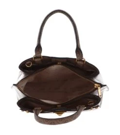 Guess Aieta Girlfriend Satchel Latte Logo -Guess Verkaufsgeschäft GUESS Handtasche Aieta Girlfriend Satchel Latte Logo 323066 4