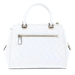 Guess Eco Mai Society Satchel White -Guess Verkaufsgeschäft GUESS Handtasche Eco Mai Society Satchel White 328148 2
