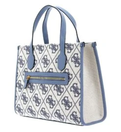 Guess Silvana 2 Compartment Tote Wisteria Logo -Guess Verkaufsgeschäft GUESS Handtasche Silvana 2 Compartment Tote Wisteria Logo 322802 3