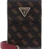 Guess Noelle Flap Chit Chat Phone Bag Brown -Guess Verkaufsgeschäft GUESS Handytasche Noelle Flap Chit Chat Phone Bag Brown 326265