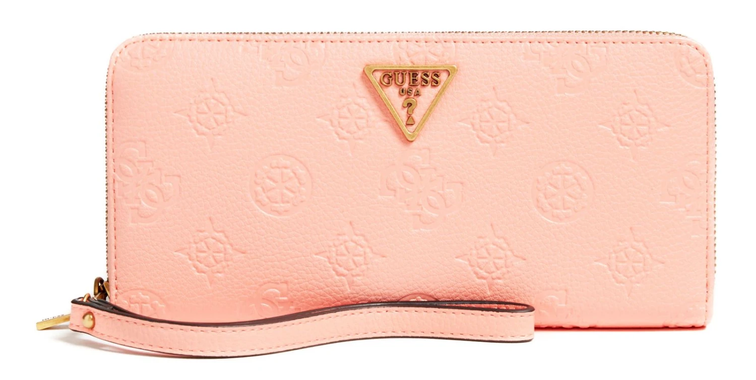 Guess Helaina SLG Large Zip Around L Coral 1 Guess Helaina SLG Large Zip Around L Coral