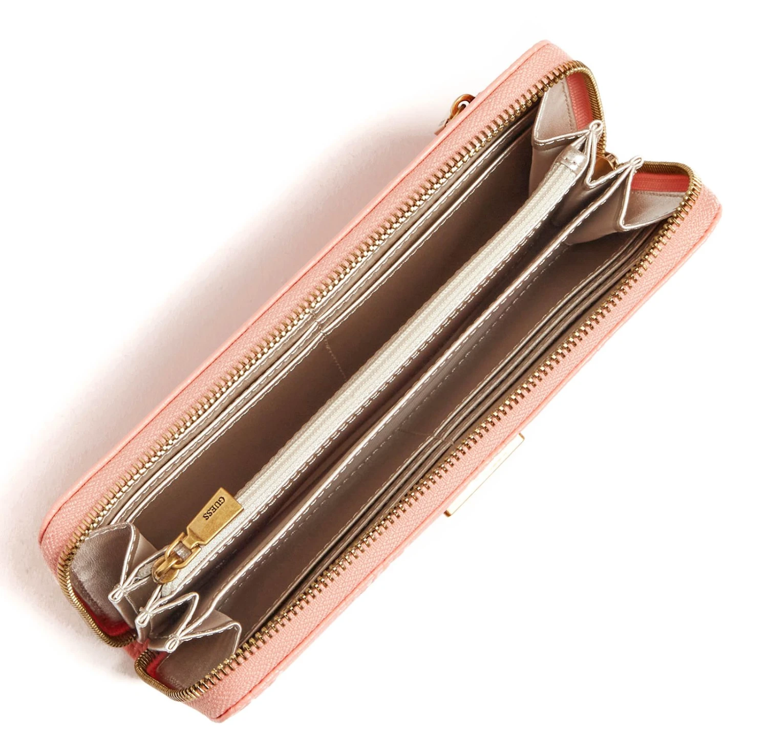 Guess Helaina SLG Large Zip Around L Coral 3 Guess Helaina SLG Large Zip Around L Coral – Bild 3