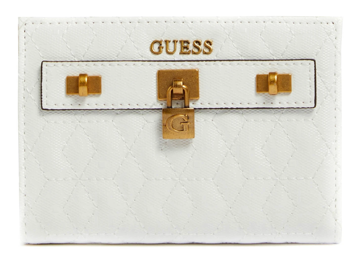 Guess Isidora SLG Fold Up Organizer White 1 Guess Isidora SLG Fold Up Organizer White