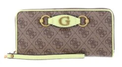 Guess Izzy SLG Large Zip Around Wallet Latte Logo / Light Lime 6 Guess Izzy SLG Large Zip Around Wallet Latte Logo / Light Lime -Guess Verkaufsgeschäft GUESS Izzy SLG Large Zip Around Wallet Latte Logo Light Lime 311972 2
