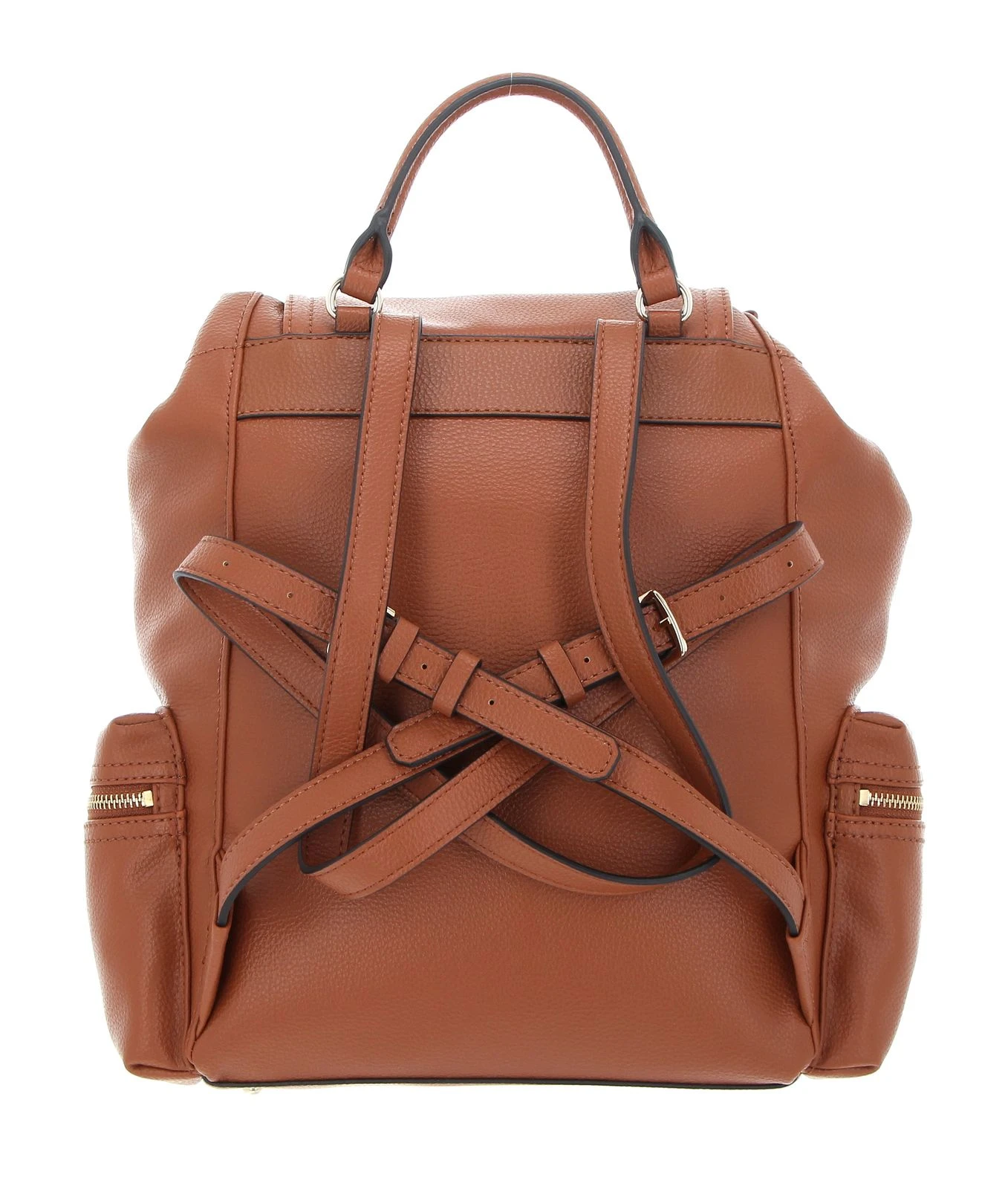 Guess Kersti Large Flap Backpack Cognac 3 Guess Kersti Large Flap Backpack Cognac – Bild 3