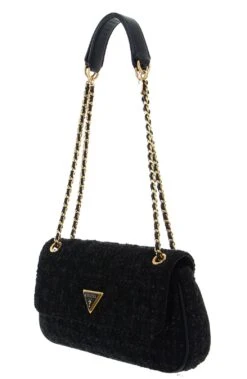 Guess Giully Convertible Crossbody Flap Black 5 Guess Giully Convertible Crossbody Flap Black -Guess Verkaufsgeschäft GUESS Schultertasche Giully Convertible Crossbody Flap Black 318181 1