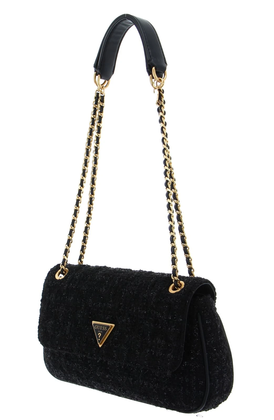 Guess Giully Convertible Crossbody Flap Black 2 Guess Giully Convertible Crossbody Flap Black – Bild 2