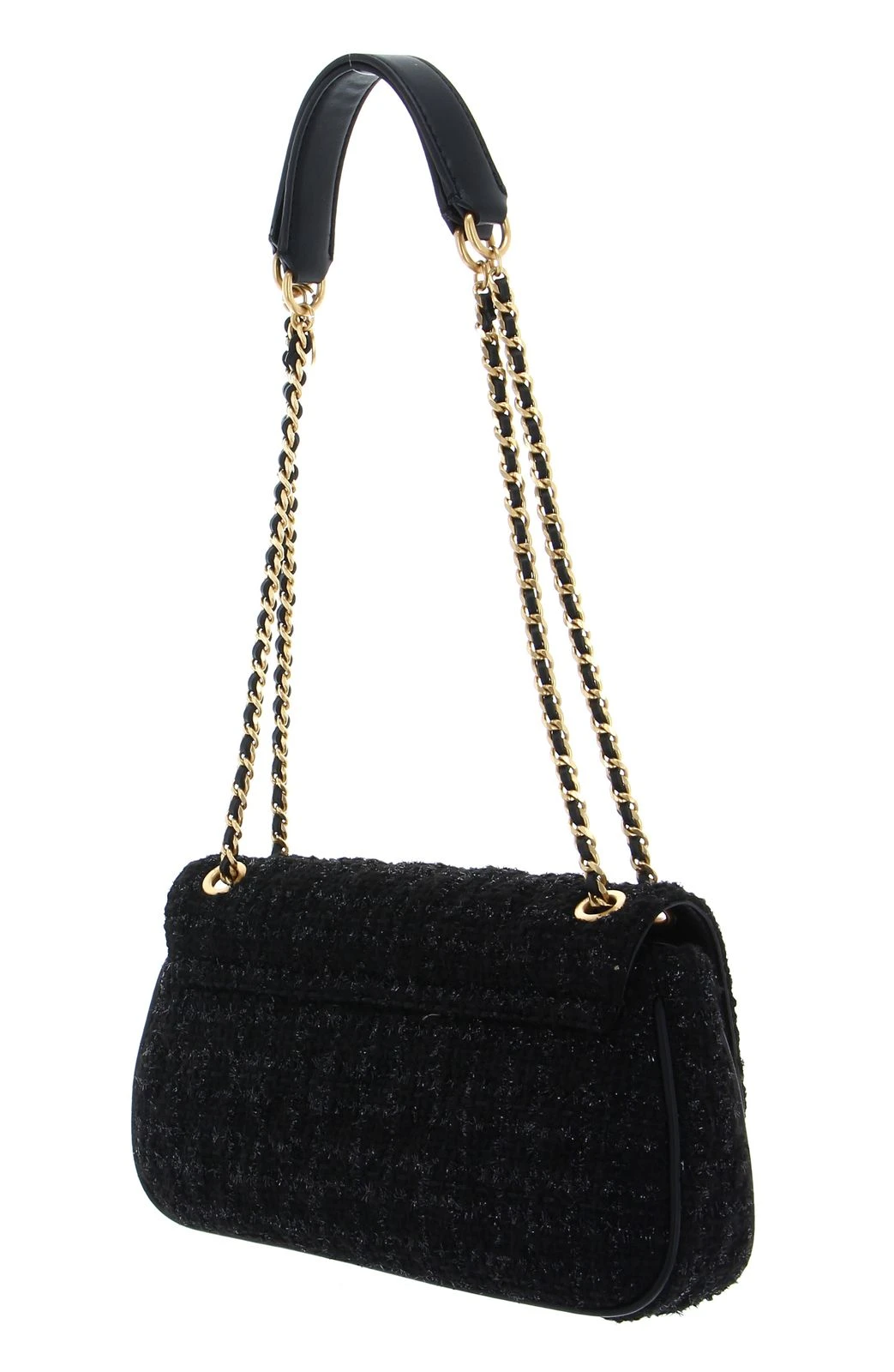 Guess Giully Convertible Crossbody Flap Black 4 Guess Giully Convertible Crossbody Flap Black – Bild 4