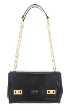 Guess Katey Flap Shoulder Bag Black