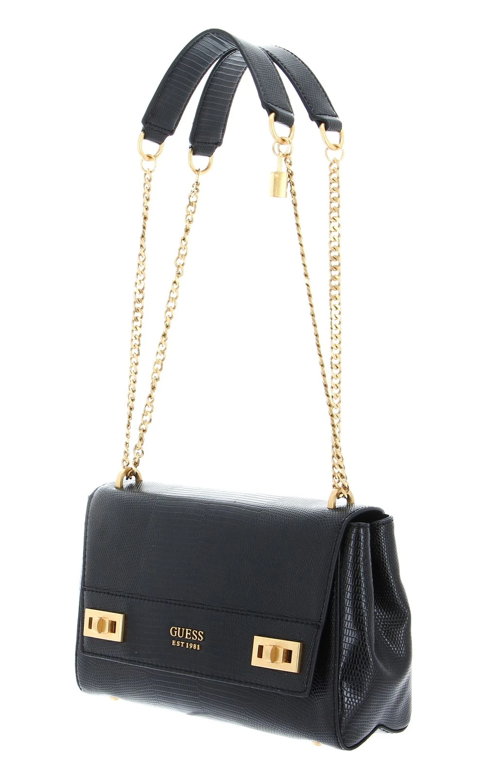 Guess Katey Flap Shoulder Bag Black 2 Guess Katey Flap Shoulder Bag Black – Bild 2
