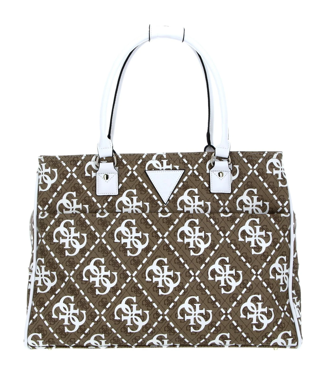 Guess Wilder Shopper Tote White Multi 1 Guess Wilder Shopper Tote White Multi