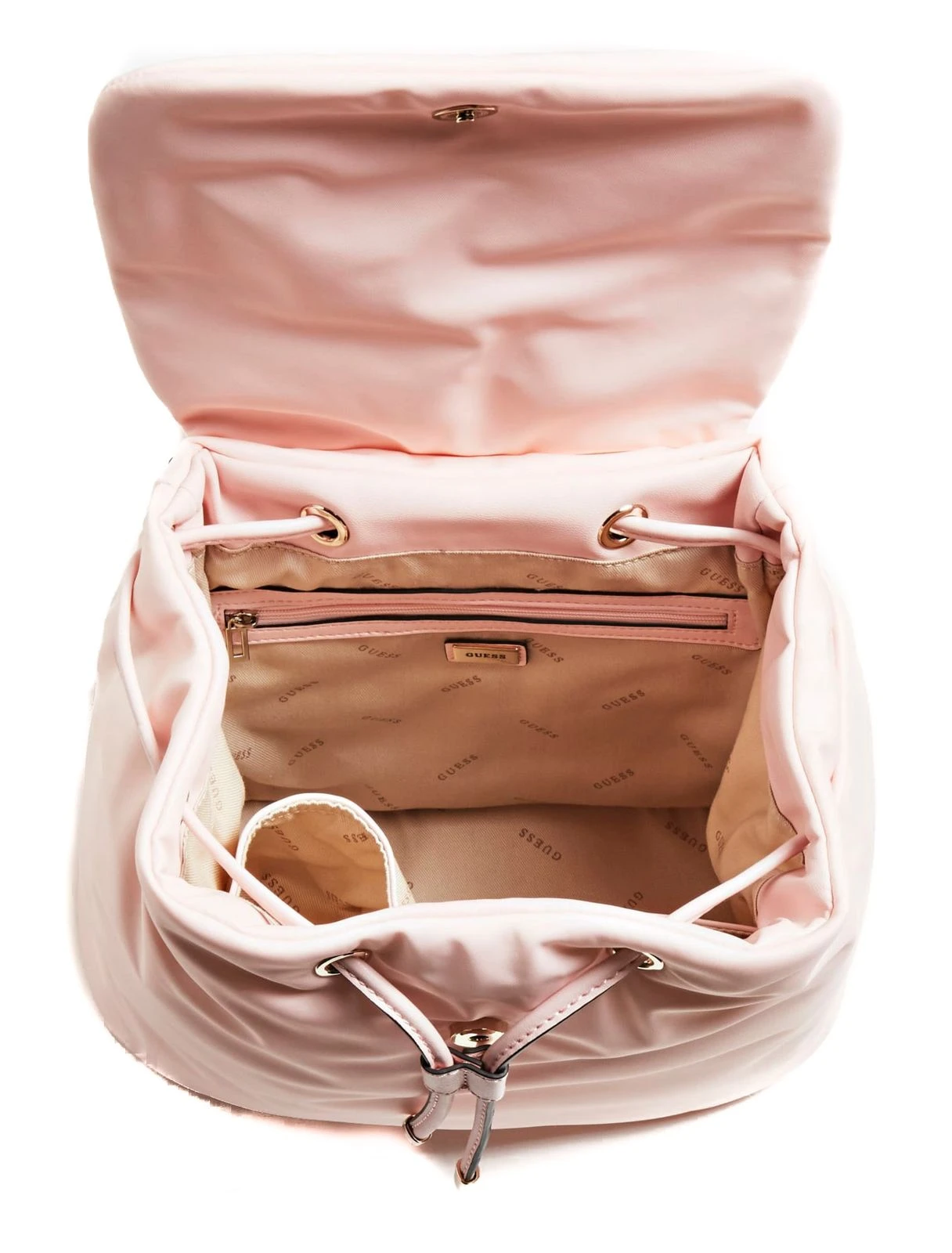 Guess Sharma Flap Backpack Powder Pink 3 Guess Sharma Flap Backpack Powder Pink – Bild 3