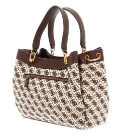 Guess Shemara Girlfriend Carryall Hobo Bag L Brown Logo -Guess Verkaufsgeschäft GUESS Shemara Girlfriend Carryall Hobo Bag L Brown Logo 324195 3