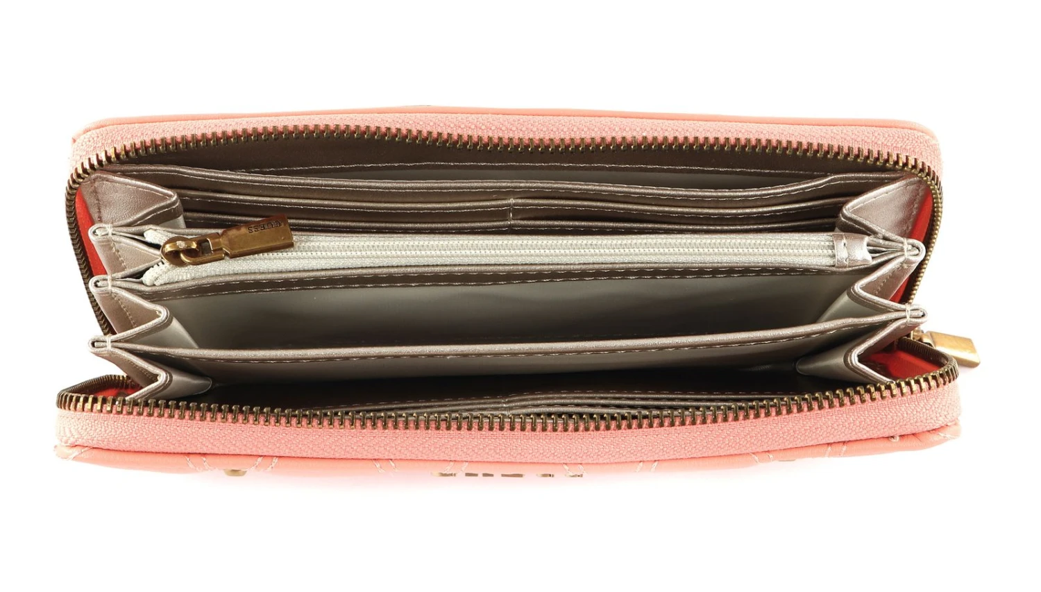 Guess Triana SLG Large Zip Around L Coral 2 Guess Triana SLG Large Zip Around L Coral – Bild 2