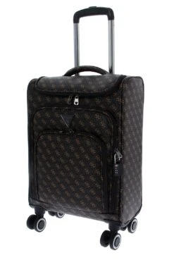 Guess Divvy 18 In 8-Wheeler Duffel Brown