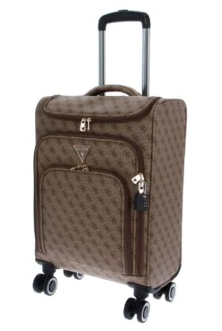 Guess Divvy 18 In 8-Wheeler Duffel Latte