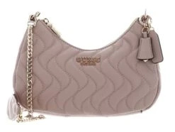 Guess Eco Mai Top Zip Crossbody Bag Rosewood