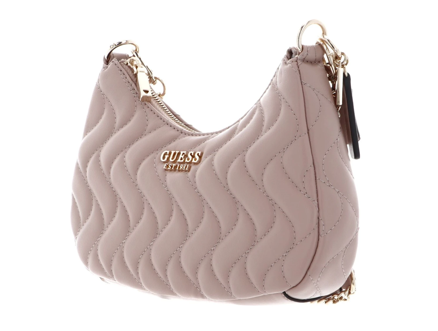 Guess Eco Mai Top Zip Crossbody Bag Rosewood 2 Guess Eco Mai Top Zip Crossbody Bag Rosewood – Bild 2