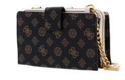 Guess James Logo Mini Girlfriend Bag Mocha Logo -Guess Verkaufsgeschäft GUESS Umhaengetasche James Logo Mini Girlfriend Bag Mocha Logo 326398 3