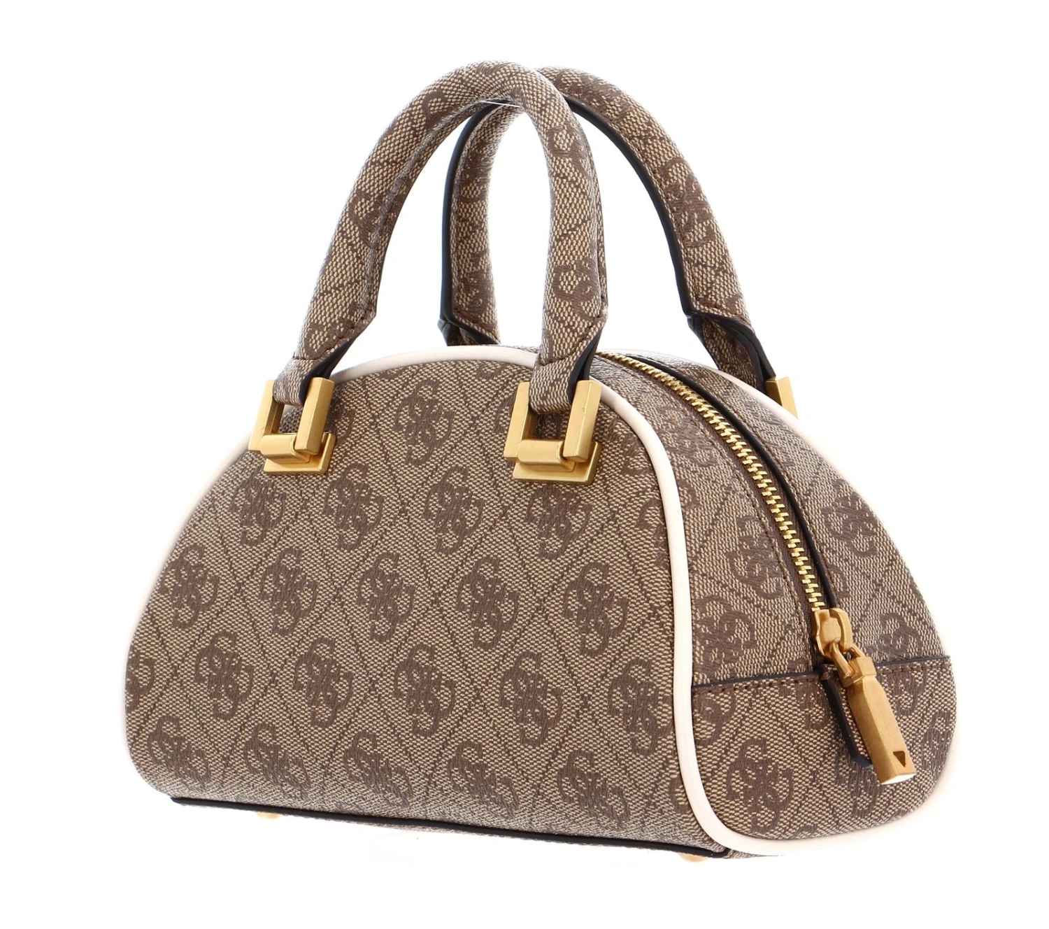 Guess Mildred Mini Bowler Bag Latte Logo 4 Guess Mildred Mini Bowler Bag Latte Logo – Bild 4