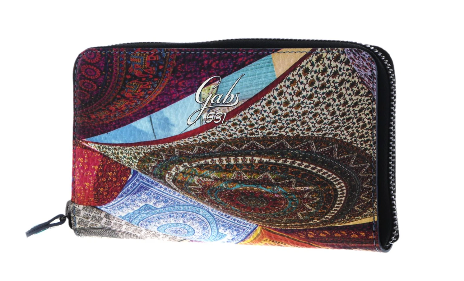 Gabs GMONEY17 Zip Around Wallet Foulard Ibiza 1 Gabs GMONEY17 Zip Around Wallet Foulard Ibiza
