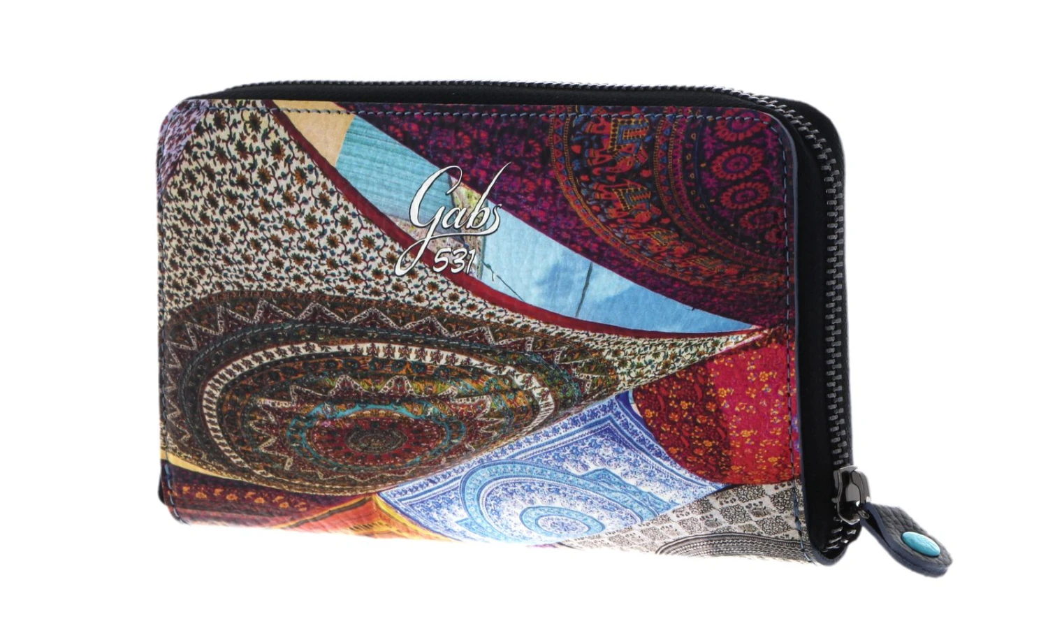 Gabs GMONEY17 Zip Around Wallet Foulard Ibiza 4 Gabs GMONEY17 Zip Around Wallet Foulard Ibiza – Bild 4