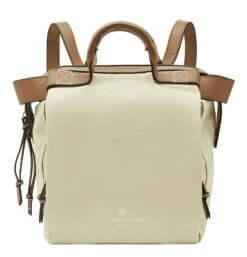 LIEBESKIND BERLIN Gray 4 Nylon Backpack Warm Beige