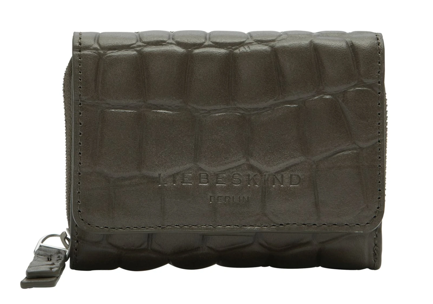 LIEBESKIND BERLIN Croco Pablita Wallet Nori Green 1 LIEBESKIND BERLIN Croco Pablita Wallet Nori Green