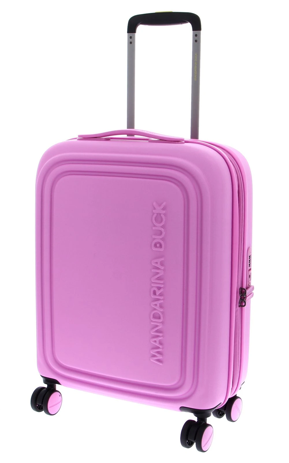 Mandarina Duck Logoduck + Expandable Cabin Trolley Pink Bubble 1 Mandarina Duck Logoduck + Expandable Cabin Trolley Pink Bubble