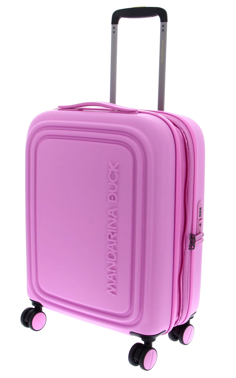 Mandarina Duck Logoduck + Expandable Cabin Trolley Pink Bubble 2 Mandarina Duck Logoduck + Expandable Cabin Trolley Pink Bubble – Bild 2