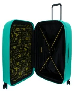 Mandarina Duck Logoduck + Trolley L Spectra Green -Guess Verkaufsgeschäft MANDARINA DUCK Logoduck Trolley L Spectra Green 304438 5