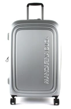 Mandarina Duck Logoduck + Trolley M Silver -Guess Verkaufsgeschäft MANDARINA DUCK Logoduck Trolley M Silver 179554 2