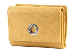 Mandarina Duck Mellow Leather Wallet With Flap M Ochre