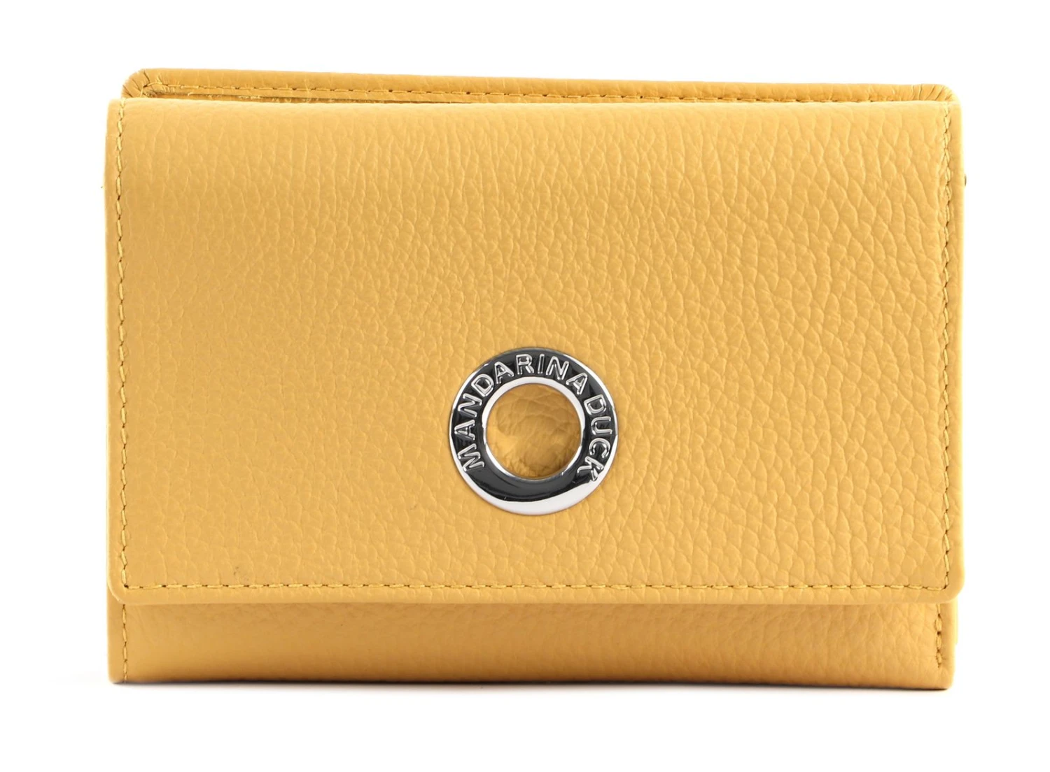 Mandarina Duck Mellow Leather Wallet With Flap M Ochre 4 Mandarina Duck Mellow Leather Wallet With Flap M Ochre – Bild 4