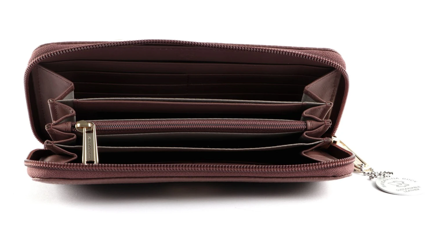 Mandarina Duck Mellow Leather Zip Around Wallet L Balsamic 2 Mandarina Duck Mellow Leather Zip Around Wallet L Balsamic – Bild 2