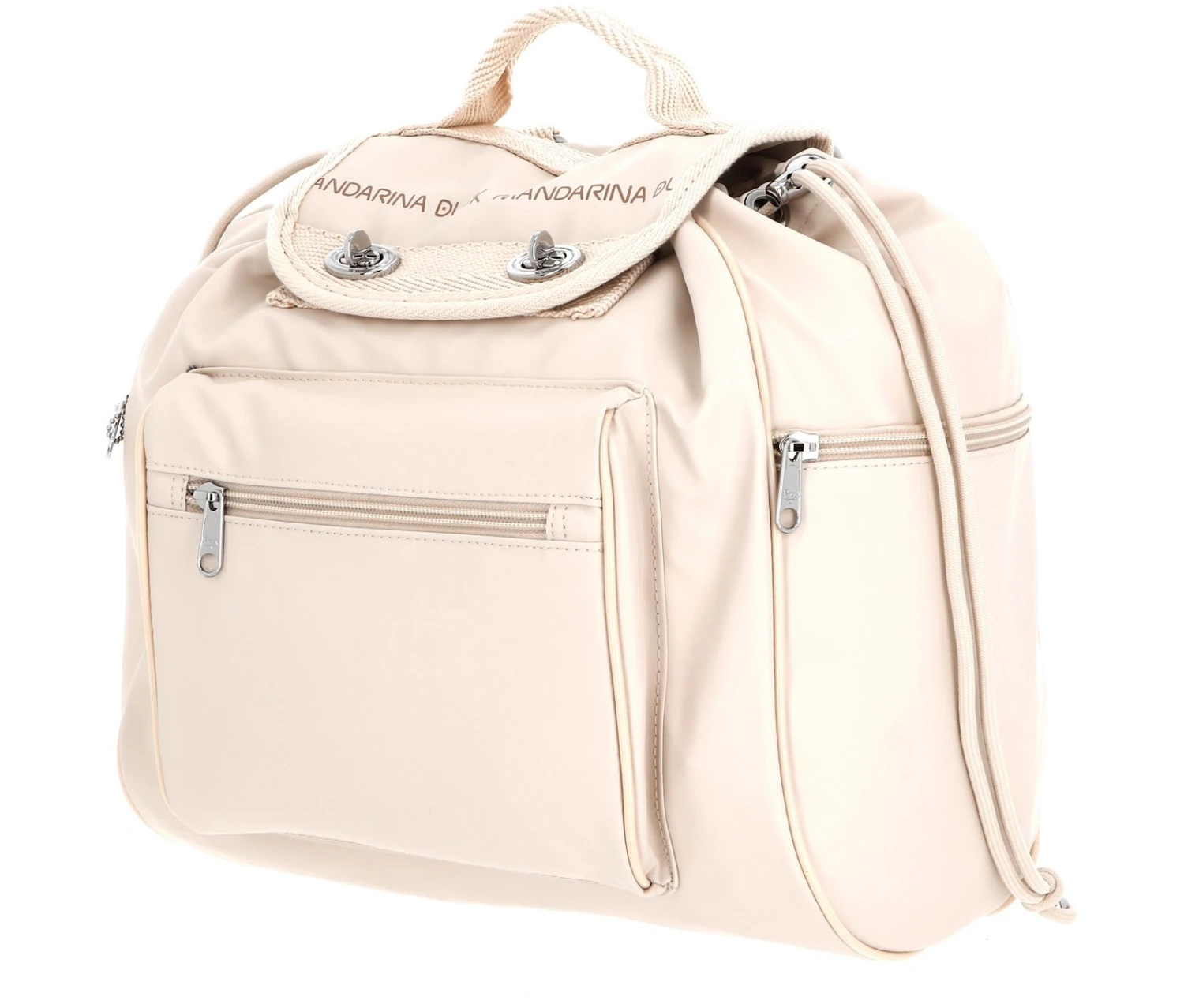 Mandarina Duck Utility Backpack M Macadamia 2 Mandarina Duck Utility Backpack M Macadamia – Bild 2