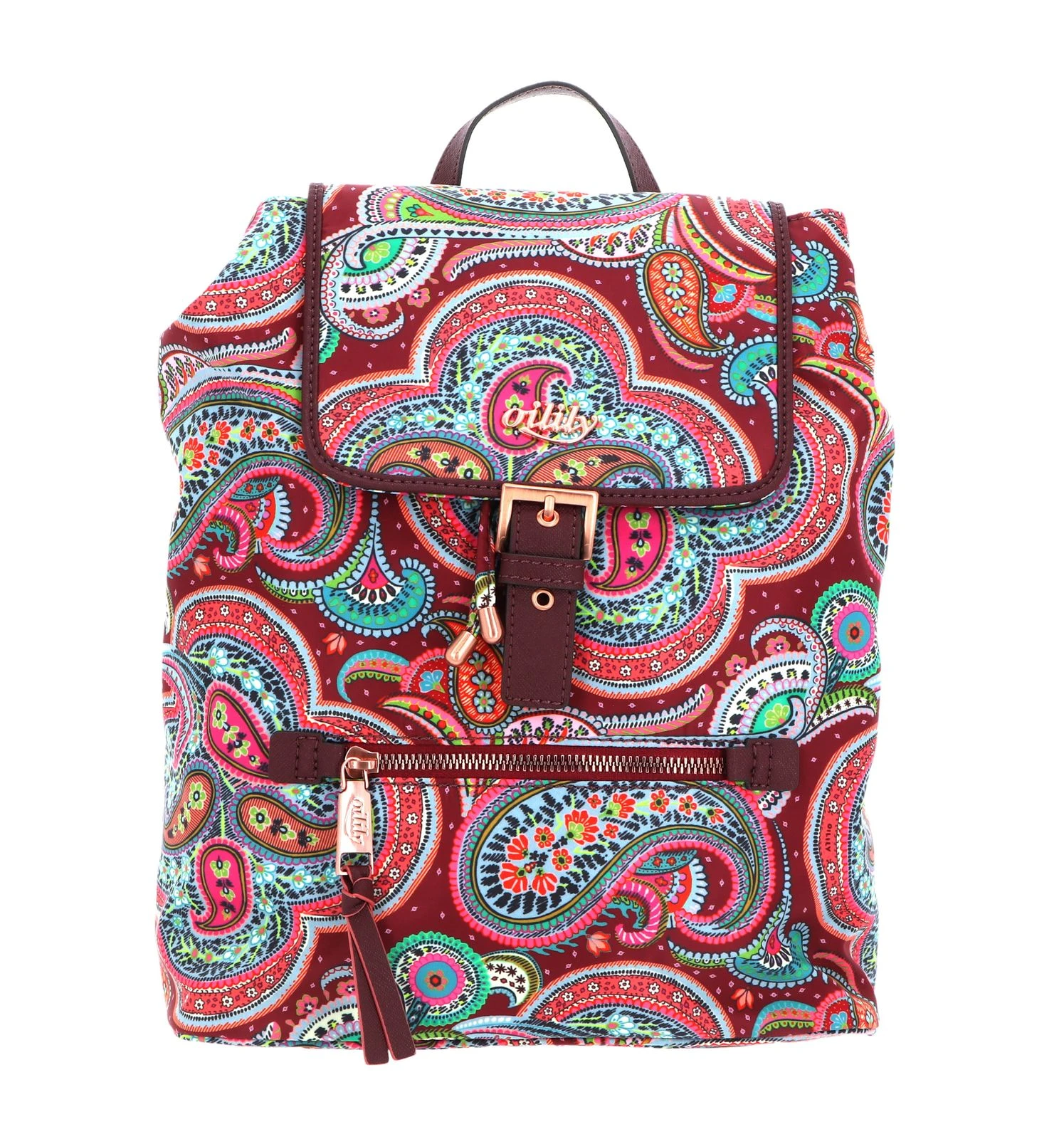 OILILY Helena Paisley City Backpack Port 1 OILILY Helena Paisley City Backpack Port