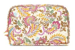 OILILY Chloe Pocket Cosmetic Bag Ruby Whisper White