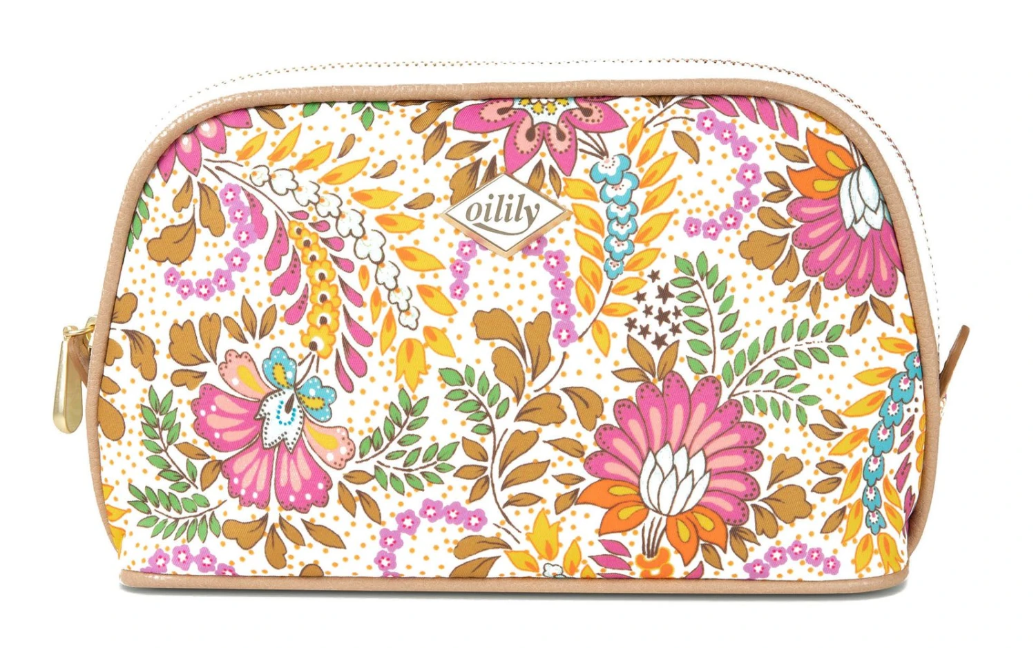 OILILY Colette Cosmetic Bag Ruby Whisper White 1 OILILY Colette Cosmetic Bag Ruby Whisper White