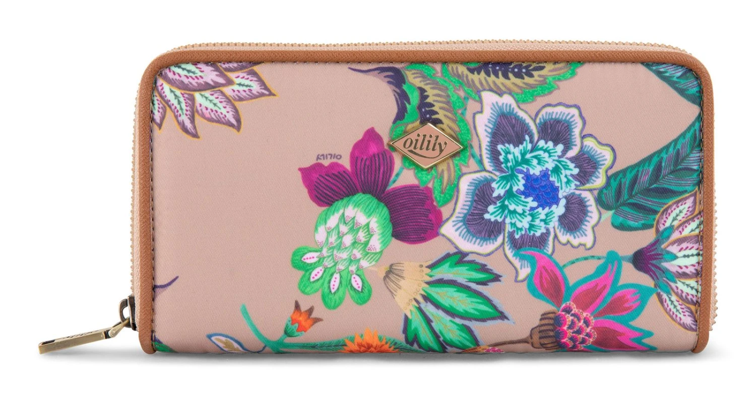 OILILY Sonate Zip Wallet L Walnut 1 OILILY Sonate Zip Wallet L Walnut