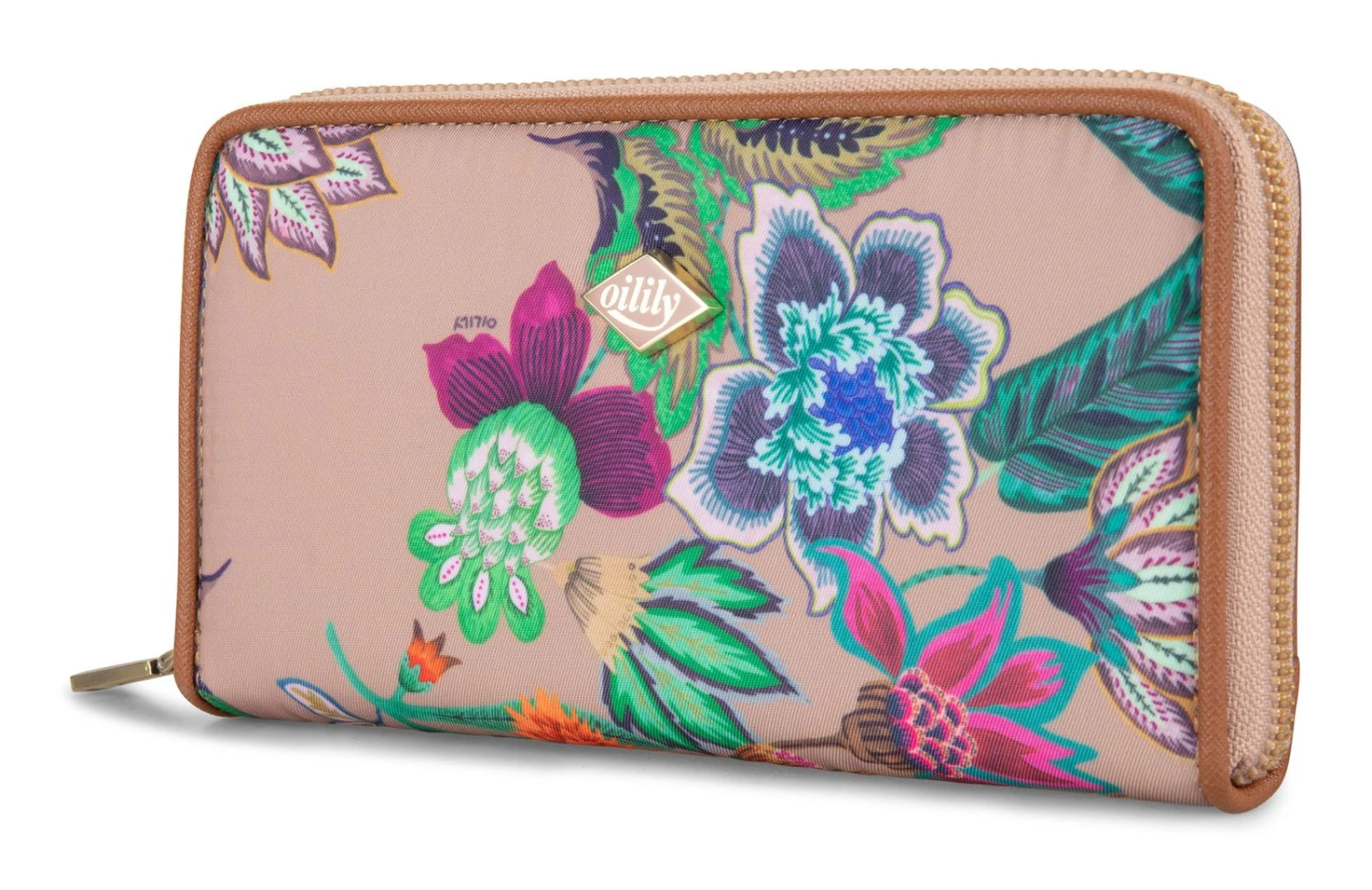 OILILY Sonate Zip Wallet L Walnut 2 OILILY Sonate Zip Wallet L Walnut – Bild 2