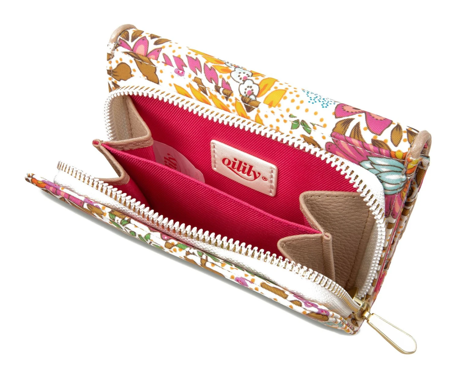 OILILY Zina Wallet Ruby Whisper White 3 OILILY Zina Wallet Ruby Whisper White – Bild 3