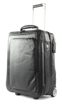 Piquadro Black Square Cabin Computer Trolley Nero