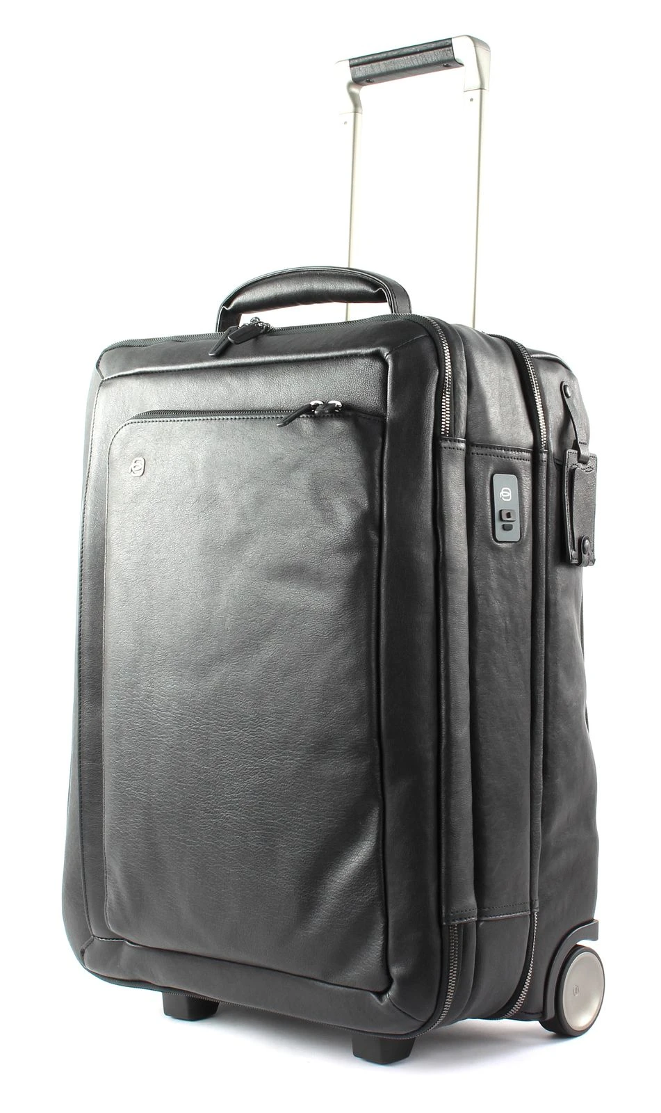 Piquadro Black Square Cabin Computer Trolley Nero 1 Piquadro Black Square Cabin Computer Trolley Nero