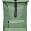 Rains Rolltop Rucksack Mesh Haze -Guess Verkaufsgeschäft RAINS Freizeitrucksack Rolltop Rucksack Mesh Haze 329541